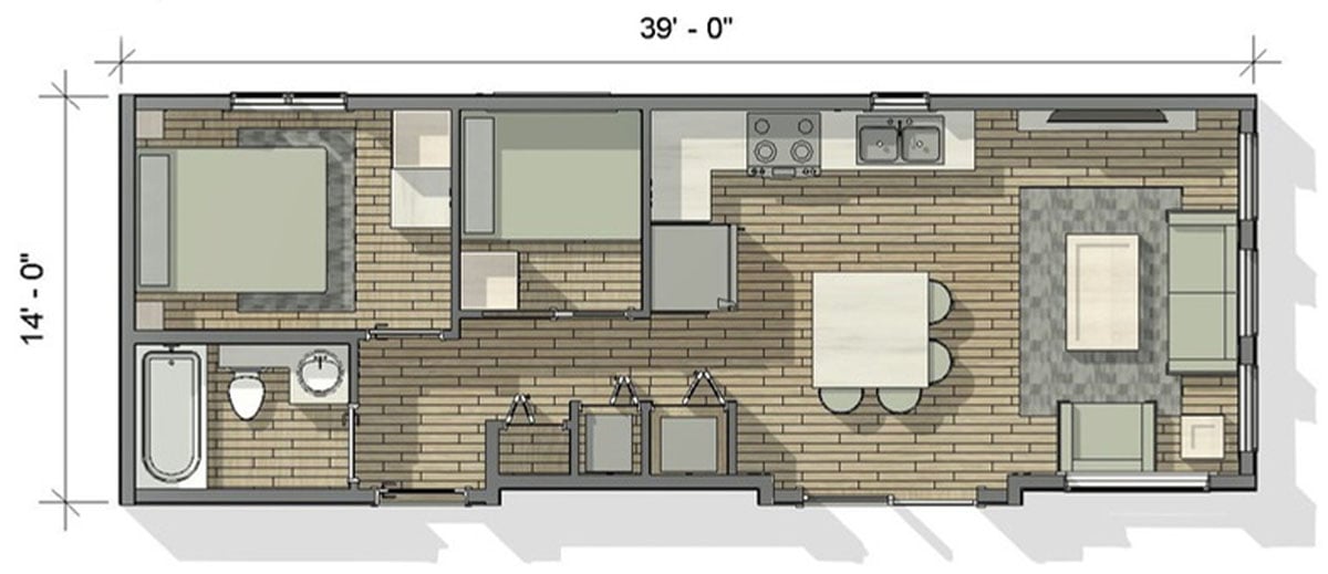 Triumph floor plan